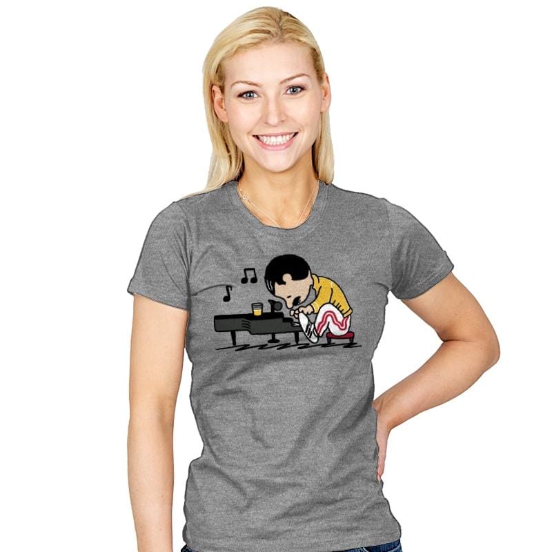 Queenuts! - Womens T-Shirts RIPT Apparel Small / Heather