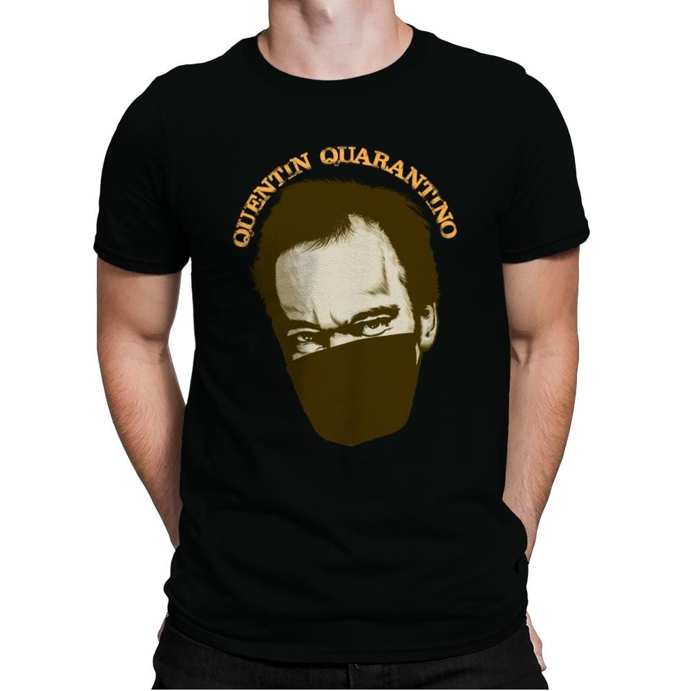 Quentin Quarantino - Mens Premium T-Shirts RIPT Apparel Small / Black