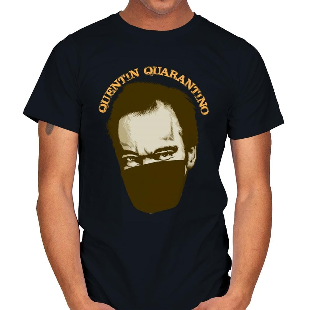 Quentin Quarantino - Mens T-Shirts RIPT Apparel Small / Black