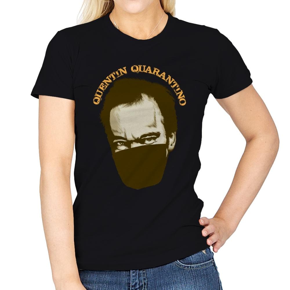 Quentin Quarantino - Womens T-Shirts RIPT Apparel Small / Black