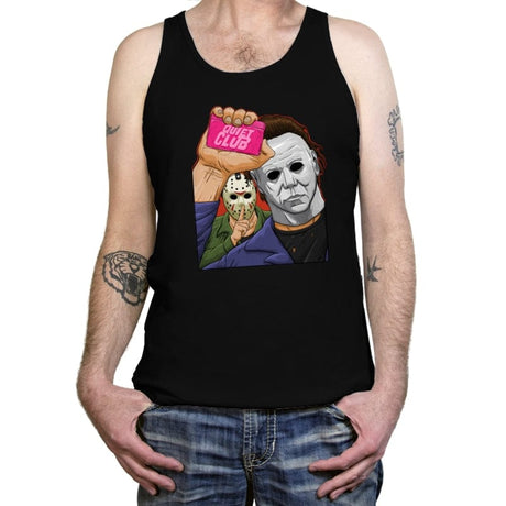 Quiet Club - Tanktop Tanktop RIPT Apparel X-Small / Black