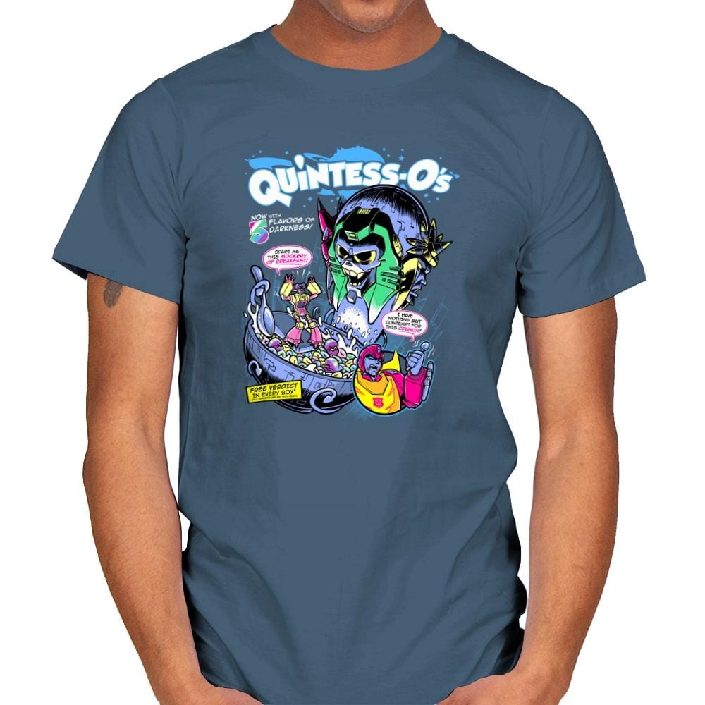 Quintessos Exclusive - Mens T-Shirts RIPT Apparel Small / Indigo Blue