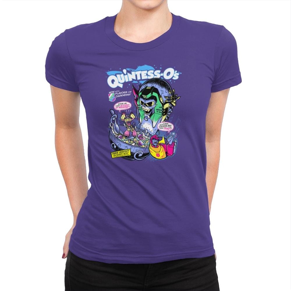 Quintessos Exclusive - Womens Premium T-Shirts RIPT Apparel Small / Purple Rush