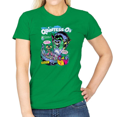 Quintessos Exclusive - Womens T-Shirts RIPT Apparel Small / Irish Green