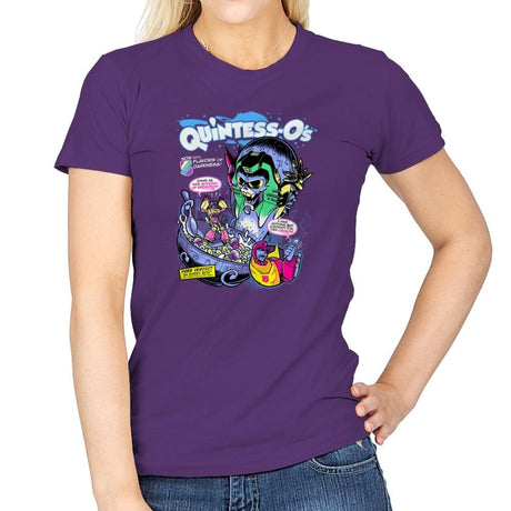 Quintessos Exclusive - Womens T-Shirts RIPT Apparel Small / Purple