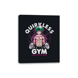 Quirkless Gym - Canvas Wraps Canvas Wraps RIPT Apparel 8x10 / Black