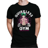 Quirkless Gym - Mens Premium T-Shirts RIPT Apparel Small / Black