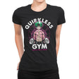 Quirkless Gym - Womens Premium T-Shirts RIPT Apparel Small / Black