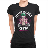 Quirkless Gym - Womens Premium T-Shirts RIPT Apparel Small / Black
