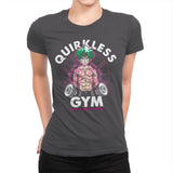 Quirkless Gym - Womens Premium T-Shirts RIPT Apparel Small / Heavy Metal