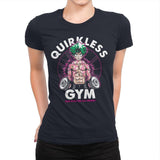 Quirkless Gym - Womens Premium T-Shirts RIPT Apparel Small / Midnight Navy