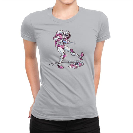 R.C. - Shirtformers - Womens Premium T-Shirts RIPT Apparel Small / Silver