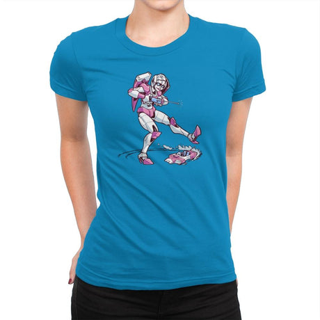 R.C. - Shirtformers - Womens Premium T-Shirts RIPT Apparel Small / Turquoise
