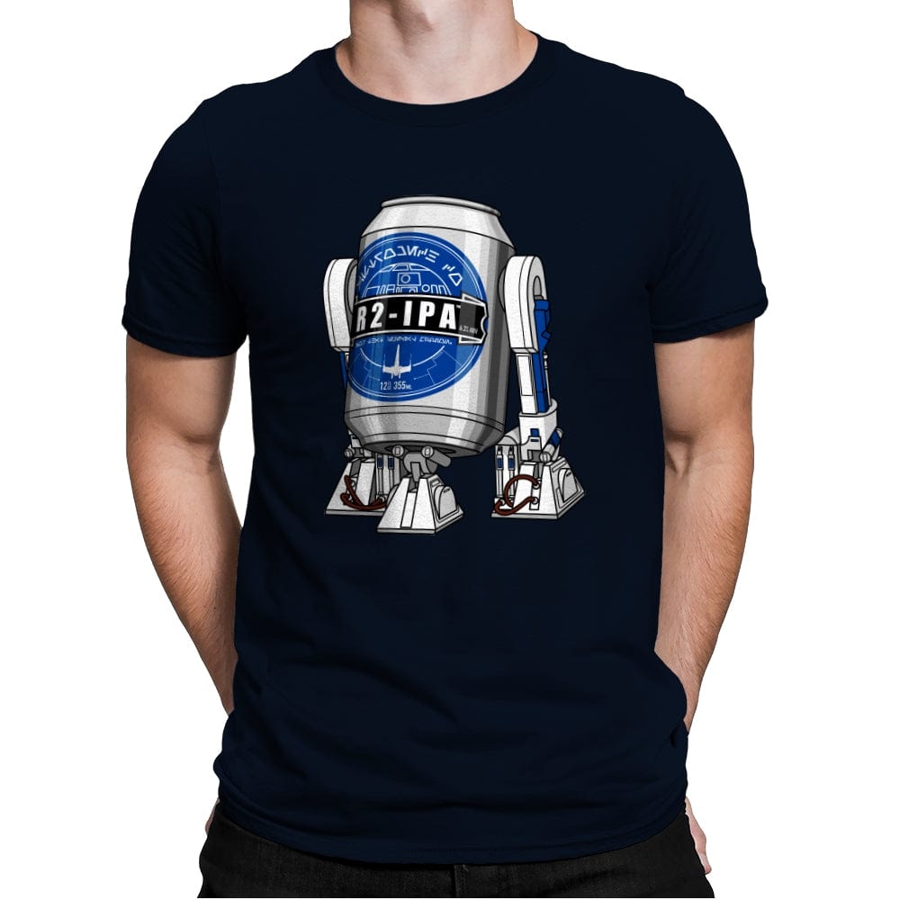 R2-IPA - Mens Premium T-Shirts RIPT Apparel Small / Midnight Navy
