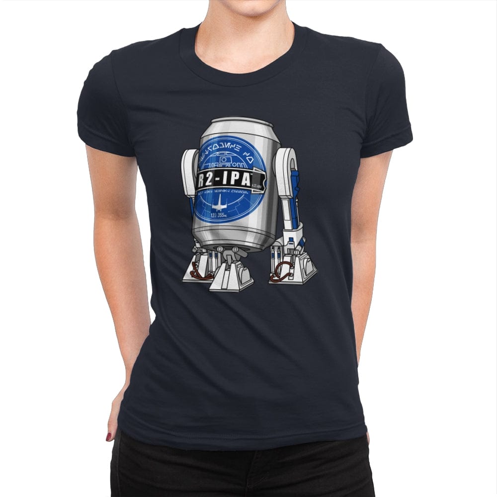R2-IPA - Womens Premium T-Shirts RIPT Apparel Small / Midnight Navy