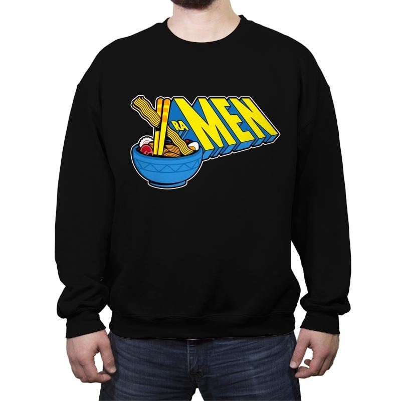 Ra-Men - Crew Neck Sweatshirt Crew Neck Sweatshirt RIPT Apparel Small / Black