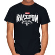 Raccoonisher - Mens T-Shirts RIPT Apparel Small / Black