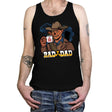 Rad Dad - Tanktop Tanktop RIPT Apparel X-Small / Black
