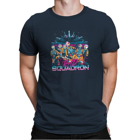 Rad Squadron Exclusive - Mens Premium T-Shirts RIPT Apparel Small / Indigo
