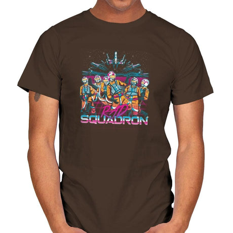 Rad Squadron Exclusive - Mens T-Shirts RIPT Apparel Small / Dark Chocolate