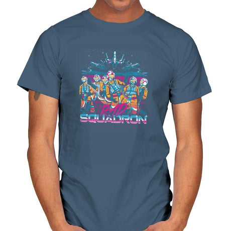 Rad Squadron Exclusive - Mens T-Shirts RIPT Apparel Small / Indigo Blue