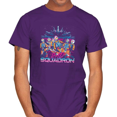 Rad Squadron Exclusive - Mens T-Shirts RIPT Apparel Small / Purple