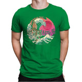 Rad Tiger Wave - Mens Premium T-Shirts RIPT Apparel Small / Kelly Green