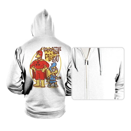 Radioactive Squad - Hoodies Hoodies RIPT Apparel Small / White