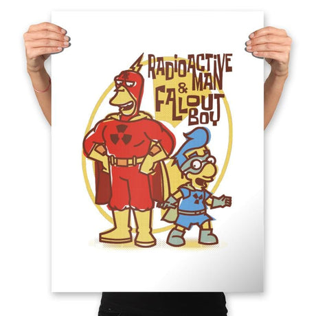 Radioactive Squad - Prints Posters RIPT Apparel 18x24 / White