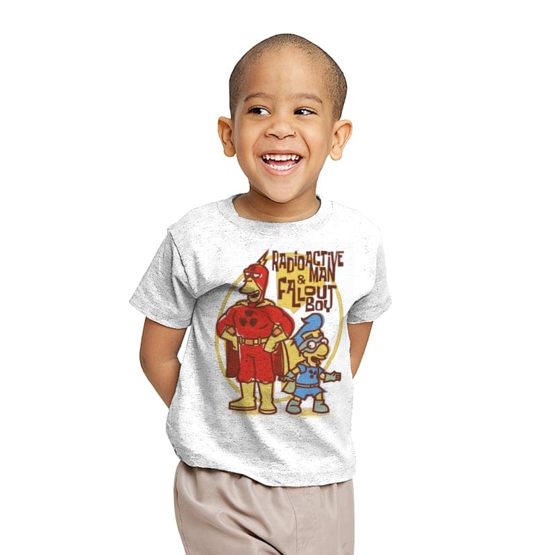 Radioactive Squad - Youth T-Shirts RIPT Apparel X-small / White