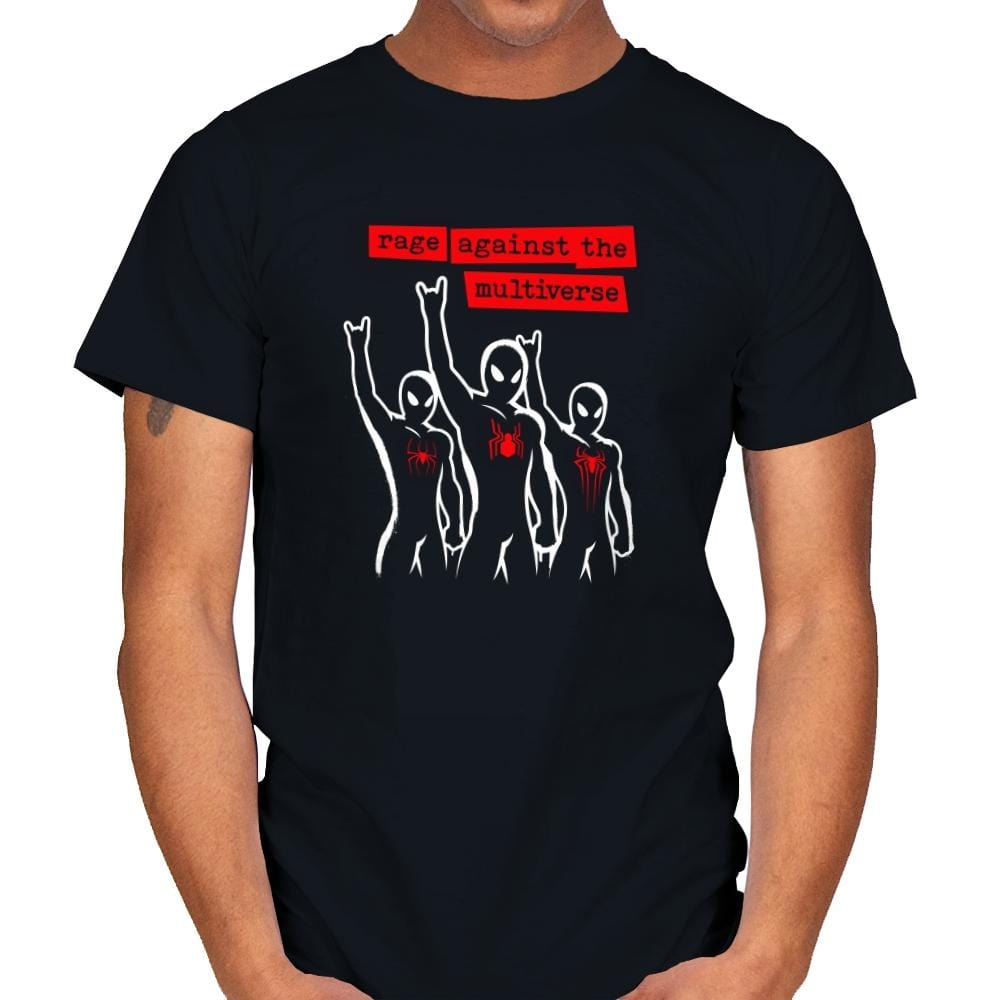 Rage Against The Multiverse - Mens T-Shirts RIPT Apparel Small / Black