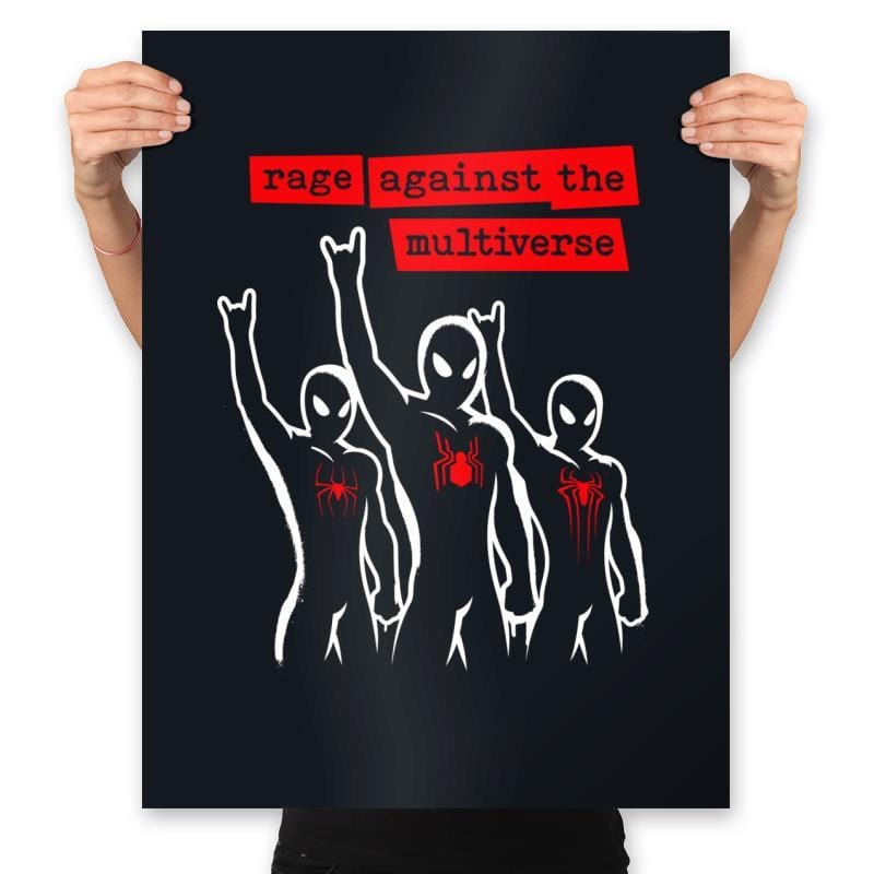 Rage Against The Multiverse - Prints Posters RIPT Apparel 18x24 / Black