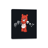 Rage Bear - Canvas Wraps Canvas Wraps RIPT Apparel 8x10 / Black