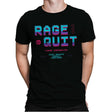 Rage Quit 4 Life - Mens Premium T-Shirts RIPT Apparel Small / Black