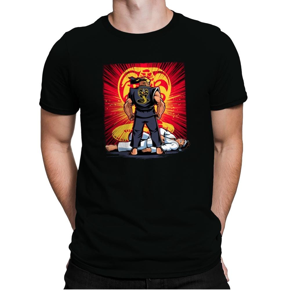 Raging Cobra - Mens Premium T-Shirts RIPT Apparel Small / Black