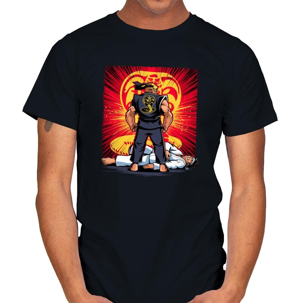 Raging Cobra - Mens T-Shirts RIPT Apparel Small / Black
