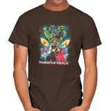Ragna-Rock Exclusive - Mens T-Shirts RIPT Apparel Small / Dark Chocolate