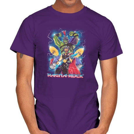 Ragna-Rock Exclusive - Mens T-Shirts RIPT Apparel Small / Purple