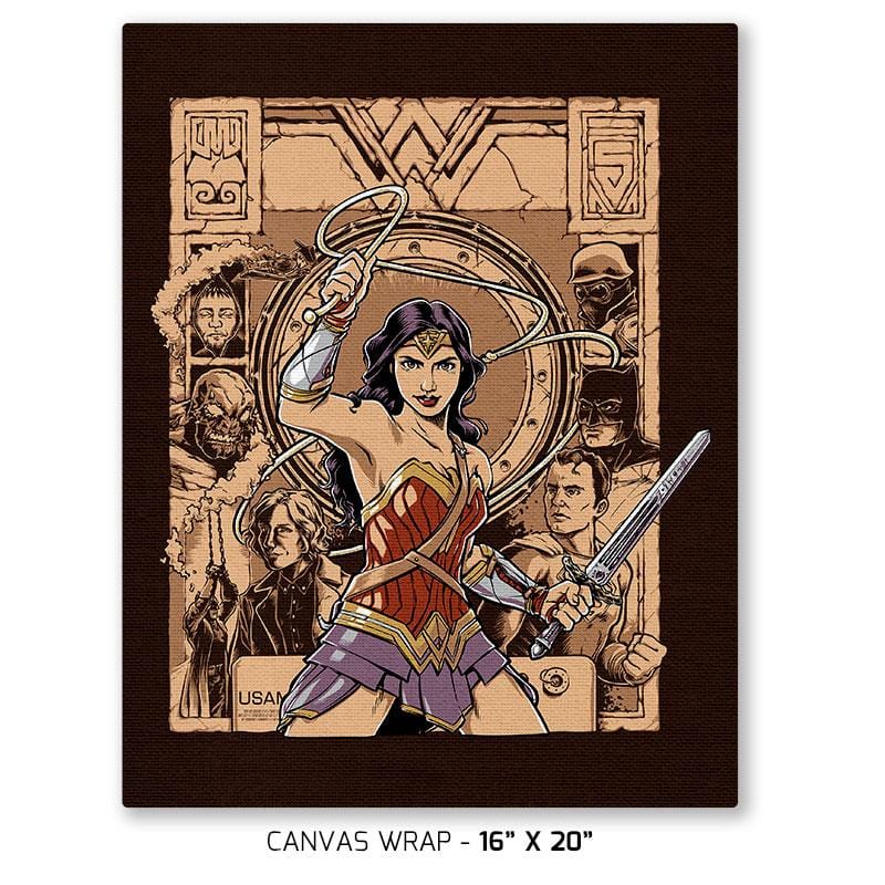 Raider of the Lost Amazon Exclusive - Canvas Wraps Canvas Wraps RIPT Apparel 16x20 inch