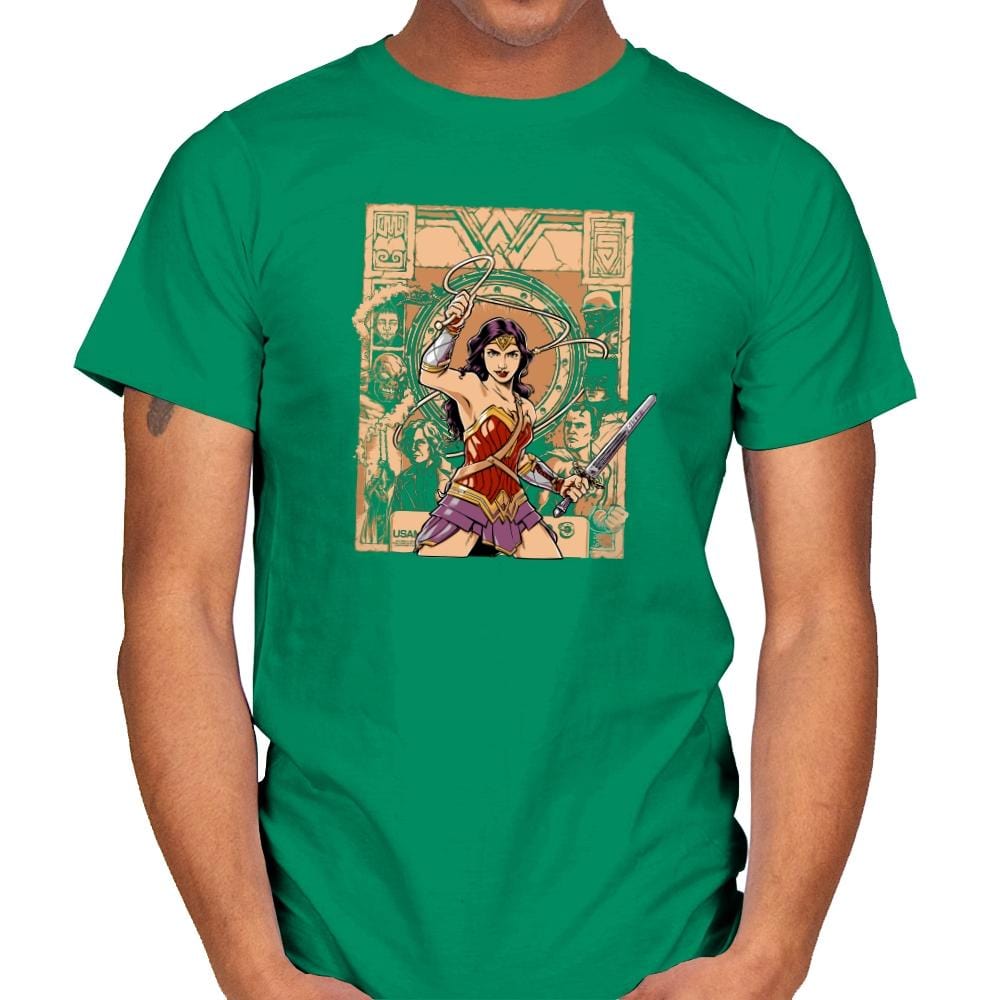 Raider of the Lost Amazon Exclusive - Mens T-Shirts RIPT Apparel Small / Kelly Green