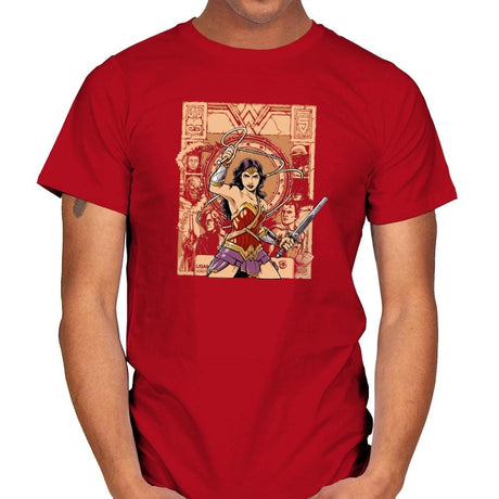 Raider of the Lost Amazon Exclusive - Mens T-Shirts RIPT Apparel Small / Red