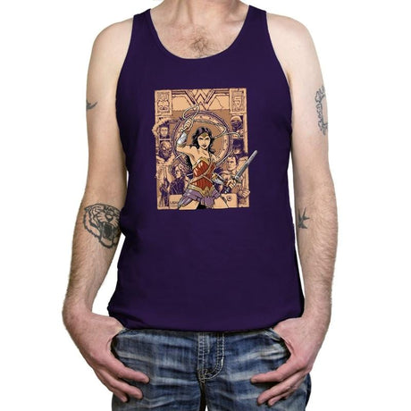 Raider of the Lost Amazon Exclusive - Tanktop Tanktop RIPT Apparel X-Small / Team Purple