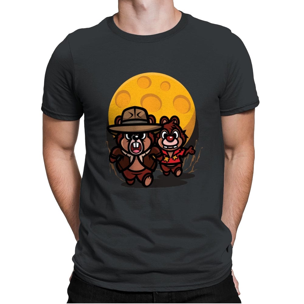 Raiders of the Lost Cheese - Mens Premium T-Shirts RIPT Apparel Small / Heavy Metal