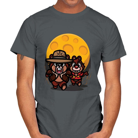 Raiders of the Lost Cheese - Mens T-Shirts RIPT Apparel Small / Charcoal