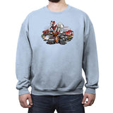 Raiders of the Lost Parts Reprint - Crew Neck Sweatshirt Crew Neck Sweatshirt RIPT Apparel Small / Light Blue