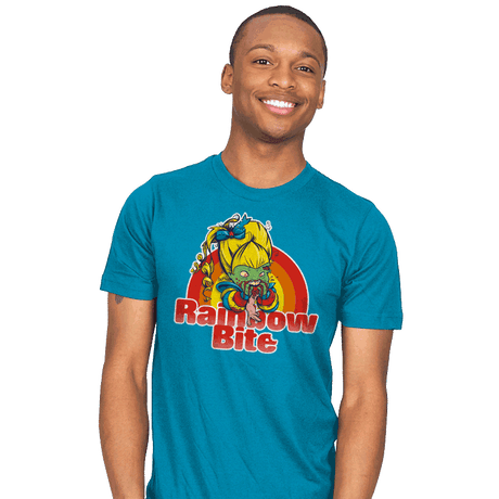 Rainbow Bite - Mens T-Shirts RIPT Apparel