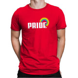 Rainbow by Pride Exclusive - Pride - Mens Premium T-Shirts RIPT Apparel Small / Red