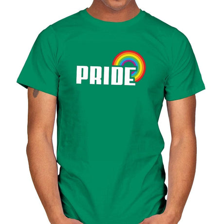 Rainbow by Pride Exclusive - Pride - Mens T-Shirts RIPT Apparel Small / Kelly Green