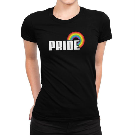Rainbow by Pride Exclusive - Pride - Womens Premium T-Shirts RIPT Apparel Small / Indigo