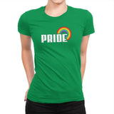 Rainbow by Pride Exclusive - Pride - Womens Premium T-Shirts RIPT Apparel Small / Kelly Green